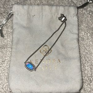 Kendra Scott blue opal bracelet
